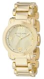 Mkors MK3085 round case champagne dial MK logo on dial gold plated bracelet