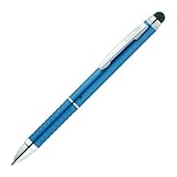 Online 31132/3D - 3-Action Pen, 2-farbiger Ballpen und Stylus Tip, metallic blue