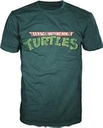 Mens Teenage Mutant Ninja Turtles TMNT Logo T-shirt