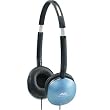 JVC HAS150A Folding Headphones with Ipod - Matching Colors (Blue)