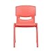 Flash Furniture 5 Pack Plastic Stackable School Chair with 13.25