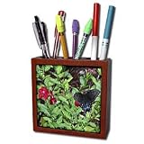 WhiteOak Photography Butterflies - Spicebush Swallowtail Butterfly A beautiful butterfly - Tile Pen Holders-5 inch tile pen holder