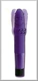 Purple Silicone Spinners 8 Inch Waterproof Massager With EZ Touch Push Button Control