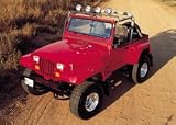 Bushwacker Cut Out Fender Flares - , 4 Piece Set 1987 - 1996 Jeep Wrangler YJ (Panel Flare) (Tire Coverage 8in.)