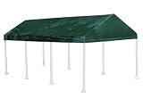 ShelterLogic 10x20 8-Leg Polyester Canopy 1-3/8 Frame (Green)