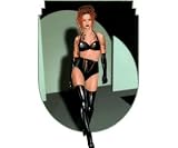 Sexy Pin-up Girl Sticker #40~ Runway by Ed Mironiuk