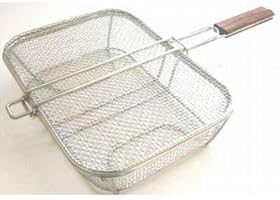 Wire Mesh Shaker Basket with Lid