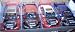 X-tuner 1/24 Scale Diecast Wing Door Series Mitsubishi Lancer Evo-8 4 Colors Box Display Box