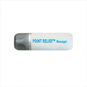 Point Relief Mini-Massager with 4 Interchangeable Massage Heads #14-1050