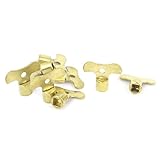 uxcell キッチン バスルーム 盆地 メタル 水道 水 蛇口 キー ノブ ゴールドトーン 8本 切り替え