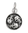 Sterling Silver - Pendant - Skulls - 16mm Height Sterling Silver - Pendant - Skulls - 16mm Height