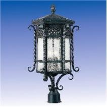 Maxim Lighting 30121CDCF - Scottsdale 3 Light Outdoor Post Lantern - 30121CDCF by Maxim Lighting