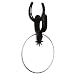 Western Spur Bathroom Towel Ring Rustic Cast Iron