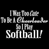 I Play Softball Adult Sweatshirt
