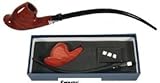 Long Churchwarden Wooden Pipe w/ Filter in a Gift Box (12