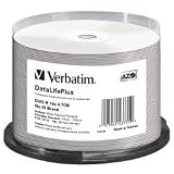 Verbatim 43755 DVD-R Rohlinge (4,7 GB DL, 16x wei&szlig; Thermodruckfl&auml;che 50er Spindel)