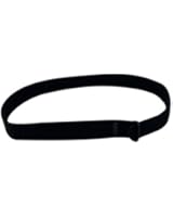 Uncle Mike's Law Enforcement Kodra Nylon Web Loop Back Inner Duty Belt, Black