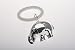 Babyrassel Glücksbringer Elefant H 9 cm, Silber Plated