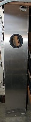 Single Eliason Stainless steel swing traffic door 17" x 82 1/2
