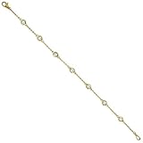Diamonds by The Yard Bezel Set Bracelet 14K Yellow Gold (0.25ct)