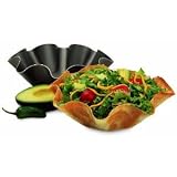 Chicago Metallic Non-Stick Large Tortilla Shell Pans, Set of 2