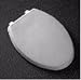 Church Seats 380TCSH Elongated Top-Tite Closed Front With Cover Toilet Seat, Shell