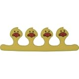 Kingsley Footsies Novelty Toe Separators Yellow