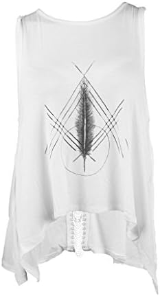 [1172-WHITE-LG] Detailed Back Sleeveless Top
