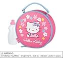 Hello Kitty Large Insulated Lunch Bag With Water Bottle