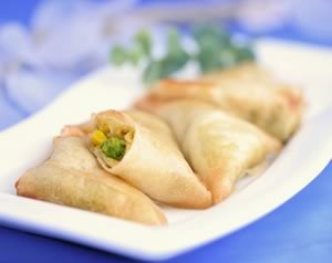 Thai Curry Samosas by artiko