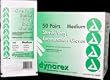Dynarex DX2631 Small Sterile Powdered Vinyl Exam Gloves - Box of 50