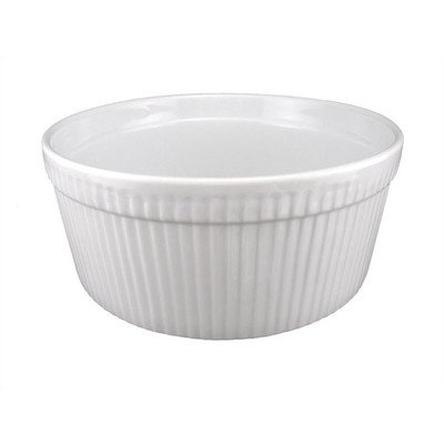Bia Cordon Bleu Inc 900016 1 Quart White Porcelain Souffle Bowl