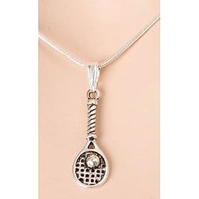 Single Racquet Necklace