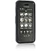 Samsung Instinct SPH-M800 High Quality Black Silicone Rubber Protective Case