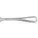 New Star Foodservice 58109 Slimline Pattern, 18/0 Stainless Steel, Serving Fork, 8.25-Inch, Set of 12