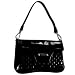 Women's Black/Noir Leather Clutch: Black/Noir Clutch
