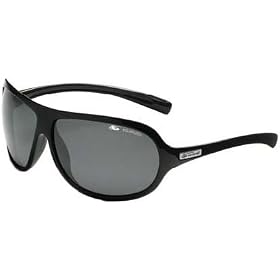 Bolle Belmont Sun Glasses FRAMES AND LENS: Bolle Belmont Sunglasses - Shiny Black Frame, TLB Dark...