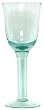 Egyptian Recycled Glass Medium Tulip Glass 8.75"H 8oz Set / 6