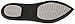 crocs Women's Rio Ballet Flat, Black/Platinum, 9 M US