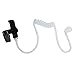 abcGoodefg® 3' 2-Wire Covert Acoustic Tube FBI Earpiece Headset Mic for Multi-PIN Motorola Two-Way Radio GP328 GP340 HT750 HT1250