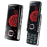 LG KG-800 Black Tri-Band Unlocked GSM Cellular Phone
