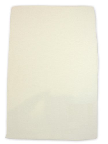 Childrens Toyshop   : Zorbit : Flannelette Pram Sheet 70 x 95cm (Pack of 2) Cream