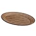 Rachael Ray Cucina Dinnerware 10-Inch x 14-Inch Stoneware Oval Platter, Mushroom Brown