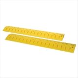 Eagle 1792 Yellow 6' Speed Bump / Cable Guard (Anchor Kit Included)