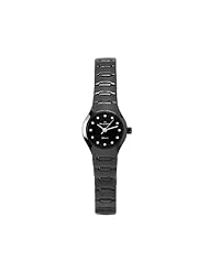 Skagen Womens 816XSBXC1 Ceramic Black Crystal Accented Black Dial Watch