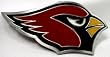Arizona Cardinals Enamel Pewter Buckle, NFL Football Buckle