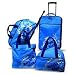 Search : Teen Star 4pc Luggage Set Blue