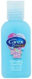 Carex Anti Bacterial Hand Gel 50ml Bubble Gum by PZ Cussons