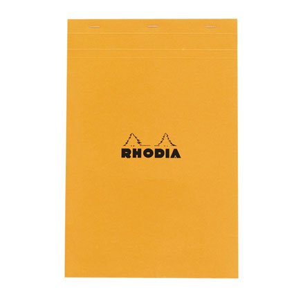 Graph Notepad 8 x 11 - Orange by Rhodia