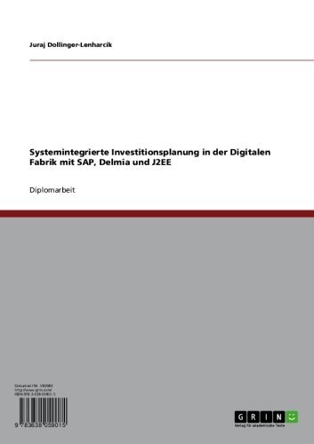 Systemintegrierte Investitionsplanung in der Digitalen Fabrik mit SAP, Delmia und J2EE (German Edition)